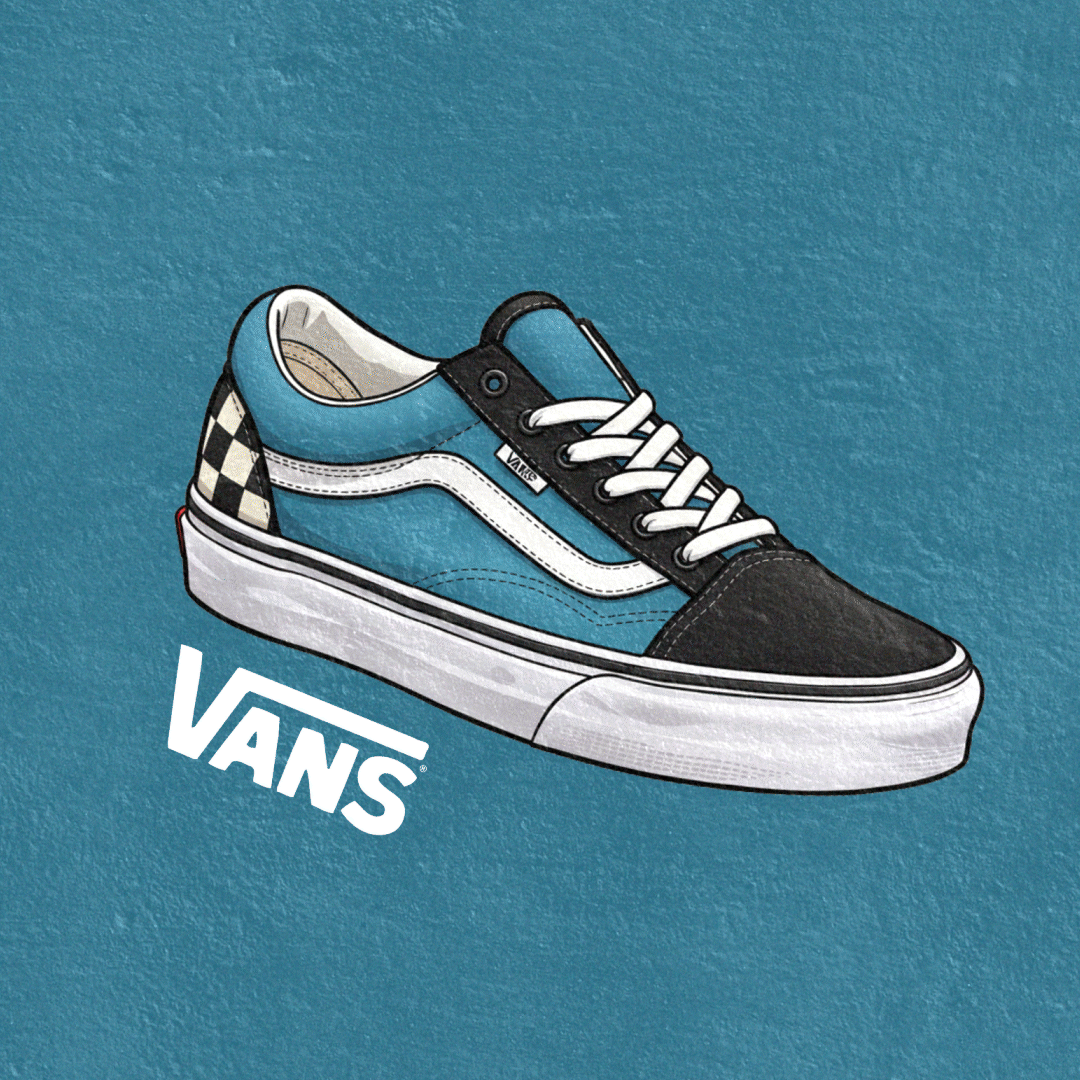 Vans aftereffects ai design animation illustration vans