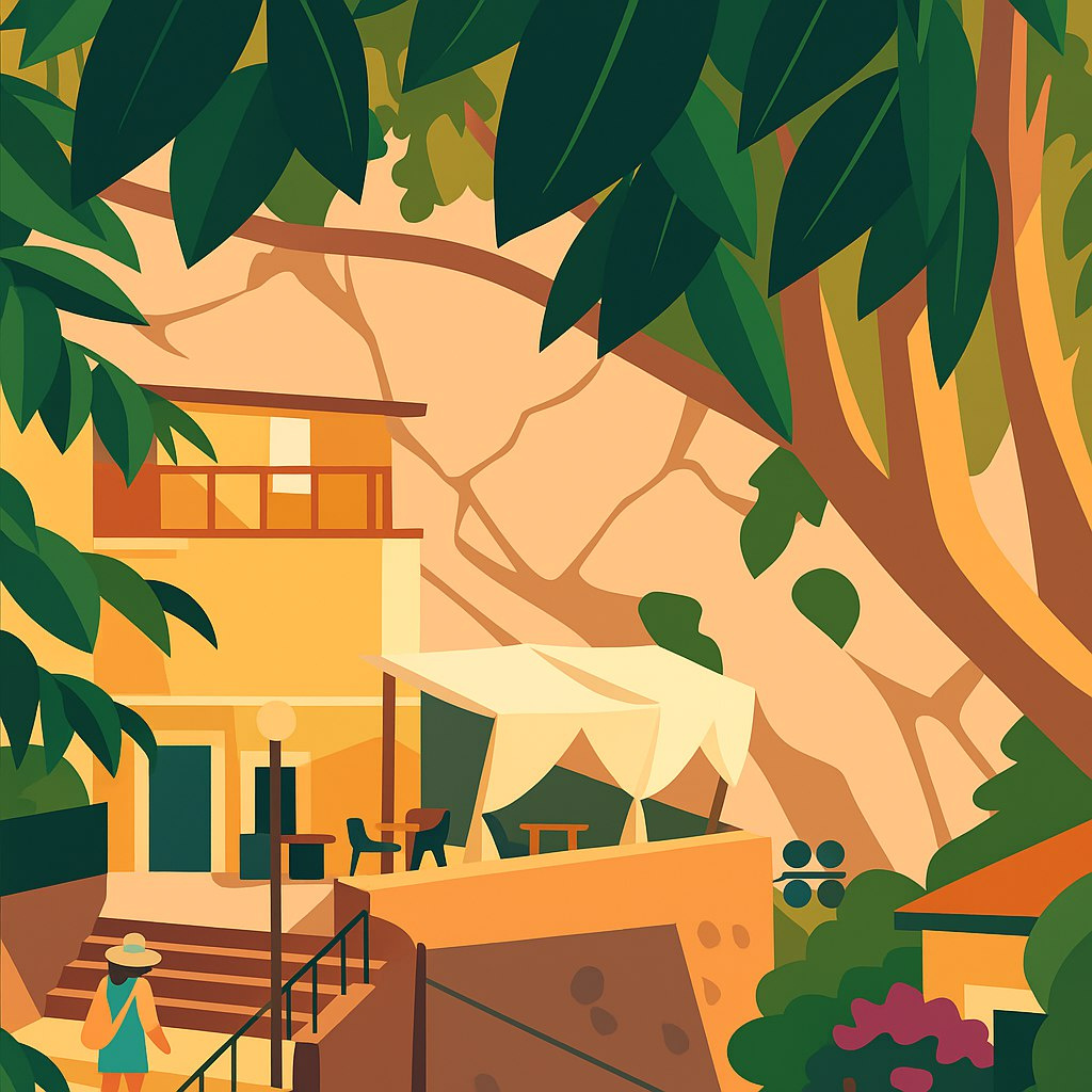 City Life Illustration art poster book cover illustration magazine cover poster design