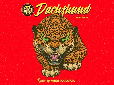 Illustration Cover cartoon cat cd character cover design graphic design illustration jaguar music skull vector vinyl