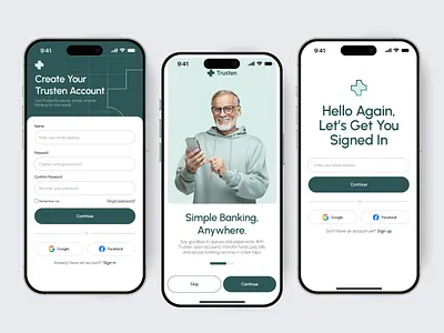 On Boarding UI Kit Mobile App account banking create account design finance forgot password input email login mobile app money on boarding register ui ui kit user ux