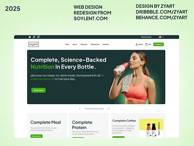 Web Design: Landing Page and Product Page landing page product page ui ux web design
