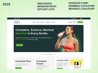 Web Design: Landing Page and Product Page landing page product page ui ux web design