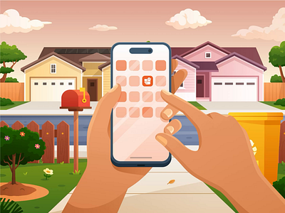Packgeon - Parcel Delivery App Illustration📦 2d illustration character design colorful illustration creative process delivery animation delivery app digital illustration explainer video fun illustration logistics mobile app design modern flat package tracking parcel delivery product illustration shipment shipping illustration storytelling ui illustration vector illustration