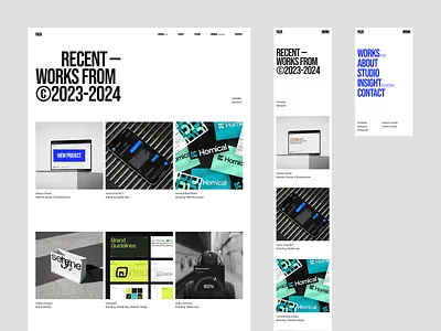 Personal Website - Work Page landing page personal personal website portfolio portfolio landing page ui design web web design website website design work page