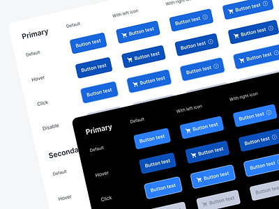 Button Component design system scalable system ui ui design