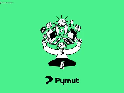 BRANDING/PYMUT ILLUSTRATION branding creative design graphic design illustratiom illustration illustration art director design motion graphics ui vector