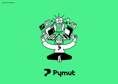 BRANDING/PYMUT ILLUSTRATION branding creative design graphic design illustratiom illustration illustration art director design motion graphics ui vector