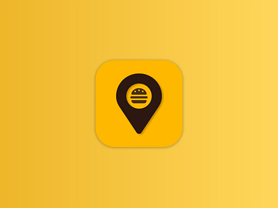 Food delivery App Icon | Daily UI #005 app icon cleandesign dail dailyui figmadesign food delivery minimalui mobile app icon uidesign