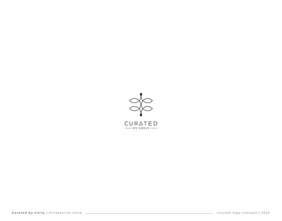 Curated by Carly branding logo