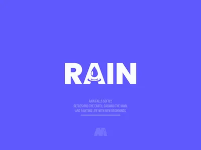 Rain wordmark logo, rain logo natural logo, minimal logo mark abstract logo design calming logo clean logo creative agency logo eco logo environment logo fresh logo design gsagdl minimal logo modern logo design nature logo rain logo ripple logo startup branding sustainability logo typography logo unique logo for sale water logo weather app logo wellness logo