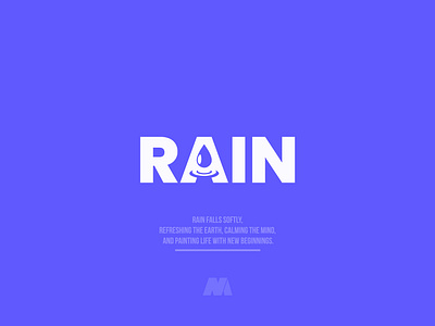 Rain wordmark logo, rain logo natural logo, minimal logo mark abstract logo design calming logo clean logo creative agency logo eco logo environment logo fresh logo design gsagdl minimal logo modern logo design nature logo rain logo ripple logo startup branding sustainability logo typography logo unique logo for sale water logo weather app logo wellness logo