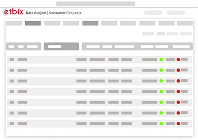 Data subject Design graphic design ui ux