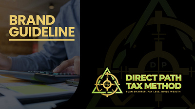 DIRECT PATH TAX METHOD - Brand Style Guide branding logo