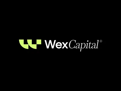 Wex Capital Logo brand identity branding finance logo logo design logo designer mark modern monogram typography