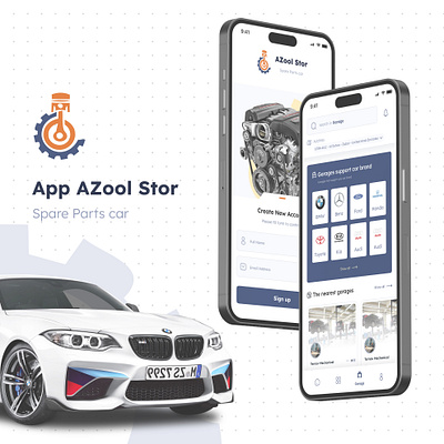 Azool Sport (Spare Part Car) dubai ecommerce productdesign servicedesign ui