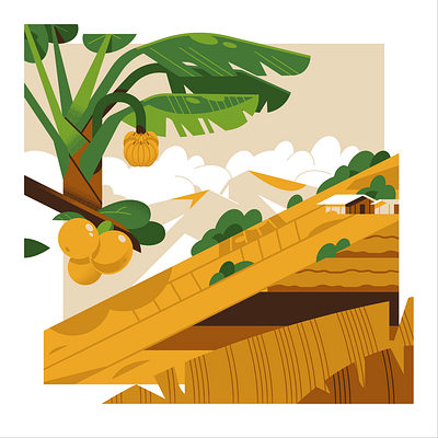 FAO (United Nations) - Report 2025 - Zero Hunger agriculture animation environment fao food geometric illustration nature report united nations