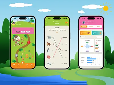 Kids Learning — Learn, Play, and Grow app kids app kids learning colorfull app kids app kids app learning kids app mobile kids learning kids learning app kids learning app mobile kids ui mobile learn and grow app learn play and grow learning app mobile app ui kids ui learning ui mobile