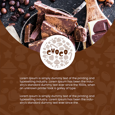 CHOCÓ: Minimalist Logo with Chocolate Shapes brand identity branding design design logo flat graphic design icon illustration logo logo design logos logotype minimal minimalist modern timeless ui unique