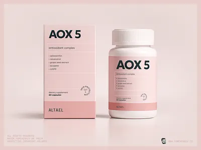 AOX 5 — Package brand brand identity branding graphic design graphicdesign identity label motion graphics package packaging pharma pharmaceutics print print design product product design