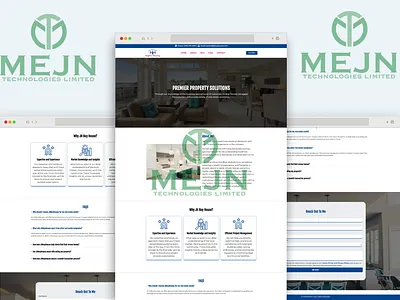 Real Estate Website UI & UX Design 3d animation branding graphic design logo motion graphics ui