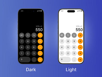 Daily UI #004 - Calculation dailyui ui