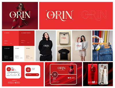 Premium Fashion Logo Design & Branding for ORIN brand identity branding clean design creativelogo customlogo dark mode logo design elegantlogo fashion logo design fashionillustration illustration logo logobranding logoconcept logoinspiration logoseries luxurylogo minimallogo modernlogo vectorlogo