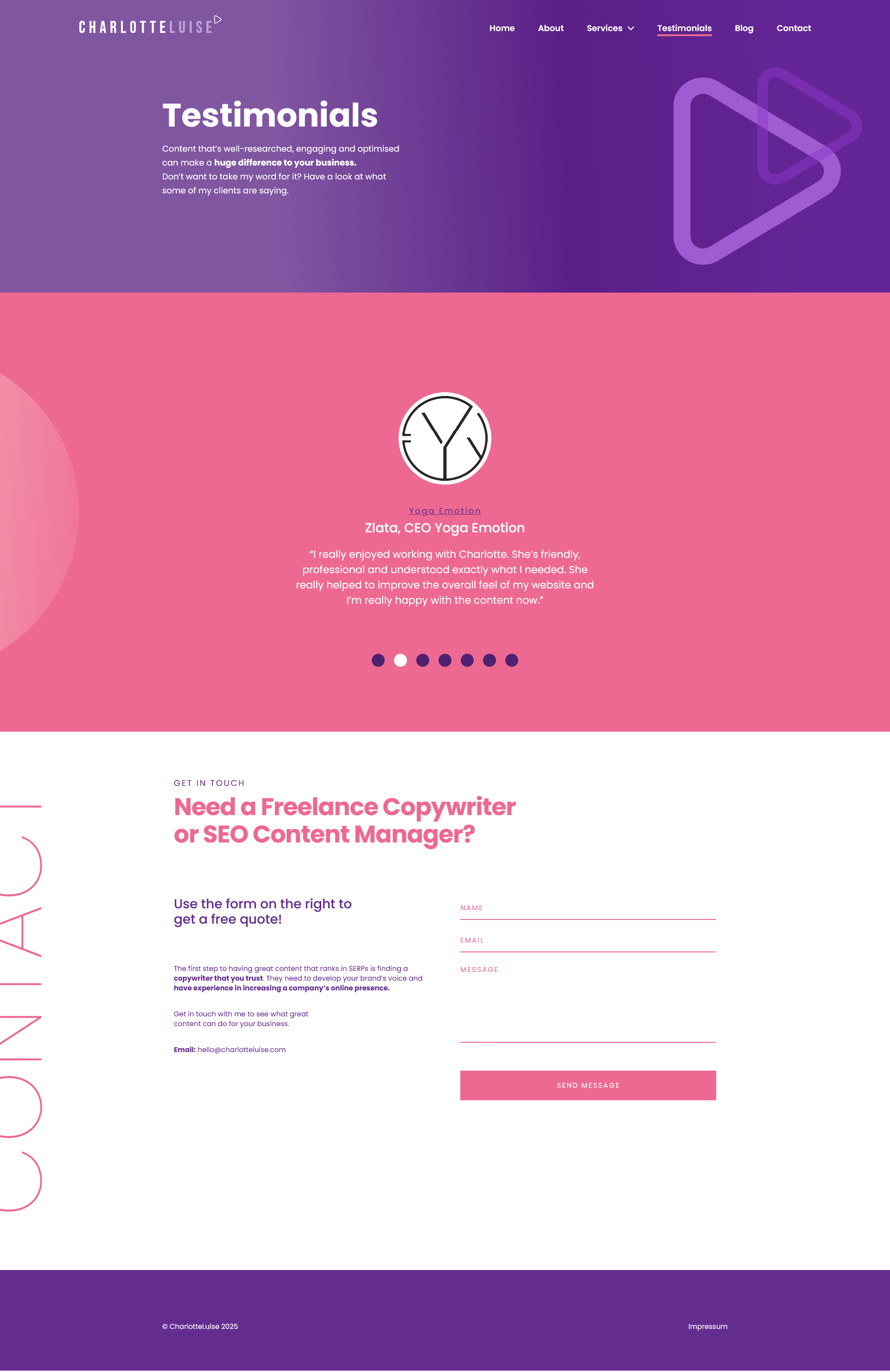 Example of Psd, Xd, Figma To Wordpress Website 