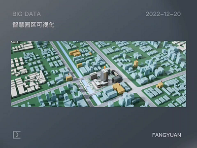 Smart Park FUI 3d design ui ux