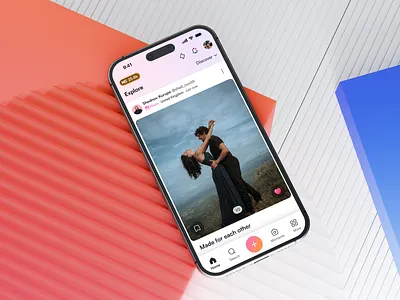 Social media app app design artocea clean ui creative studio design inspiration design studio digital design figma design interaction design interface design minimal design mobile app mobile ui modern ui product design social app ui design user experience ux design visual design