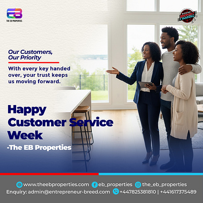 Customer Service Week Design! design flier graphic design social media design