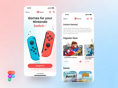 Gaming Mobile App UI Design graphic design mobile app mobile ui ux ui ui design