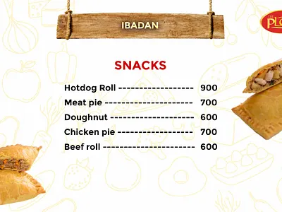 Price Board for The Place design flier graphic design photo manipulation social media design