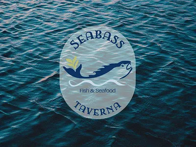 Mediterranean Restaurant Identity - Seabass Taverna brand identity branding fish logo greek italian logo design mediterranean menu design olive branch restaurant branding seafood restaurant taverna typography visual identity
