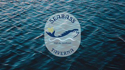Mediterranean Restaurant Identity - Seabass Taverna brand identity branding fish logo greek italian logo design mediterranean menu design olive branch restaurant branding seafood restaurant taverna typography visual identity