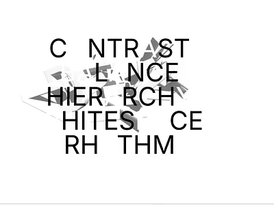 5 principles of design typographic art