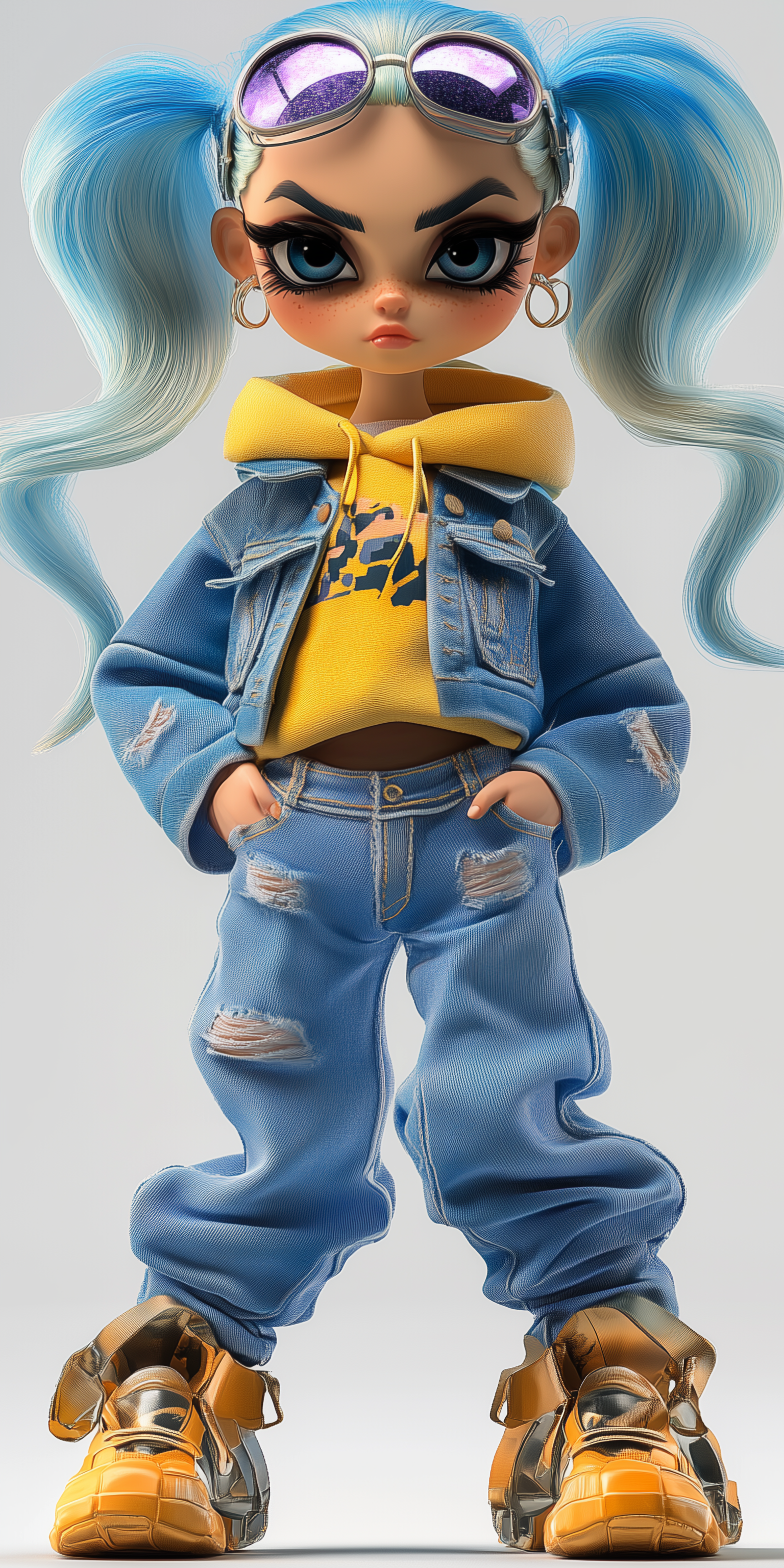 Bratz Doll inspired character - V-2 [IP]