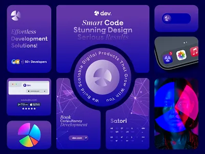 Development Agency Brand Identity। Branding agency branding agency logo brand identity branding branding design business branding business logo creative logo developer branding development branding logo logo branding logo design logo identity logos logotype