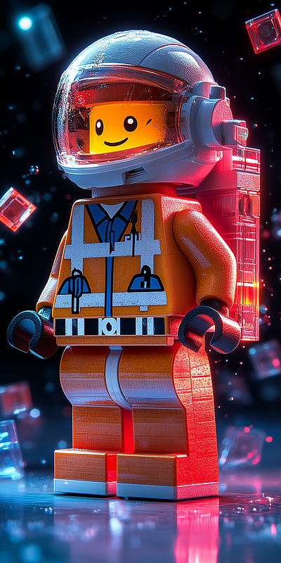 Lego Character inspired figure - V-2 [IP]