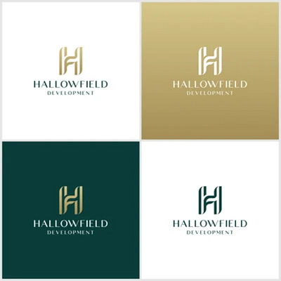 H Letter Logo – Modern Minimal Brand Design flat logo