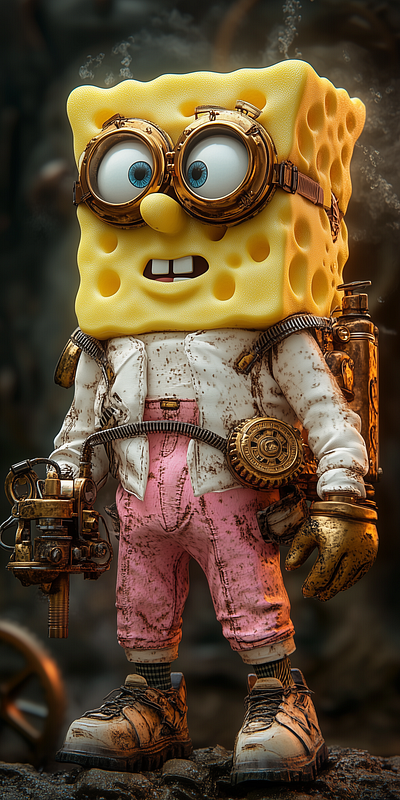 SpongeBob inspired character - V-4 [IP]