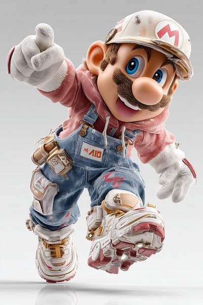 Super Mario inspired character - V-1 [IP]