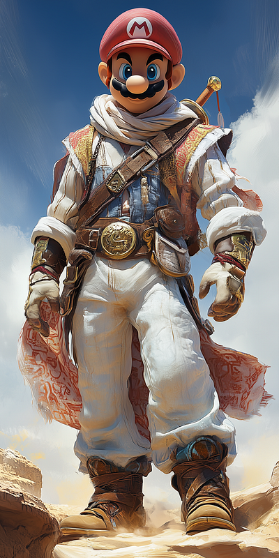 Super Mario inspired character - V-3 [IP]