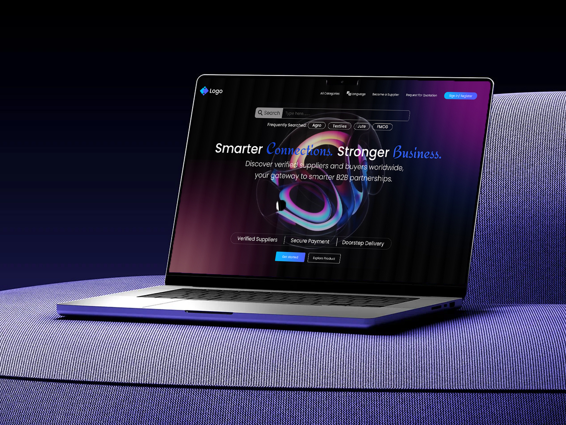 UI/UX Case Study for B2B Marketing Platform b2b b2b marketing b2b website prototyping ui ui design ui ux user eexperience user interface ux ux design website wireframe