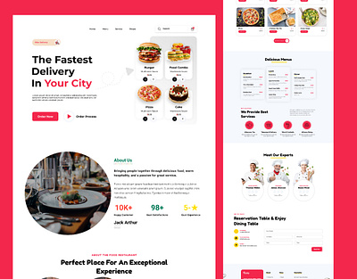 Resturent website design app branding design graphic design illustration logo mobile app ui ux website