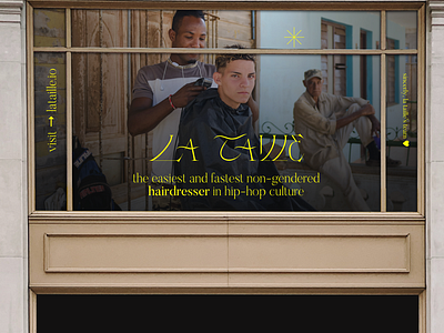 La Taille branding graphic design logo minimal shop store typography