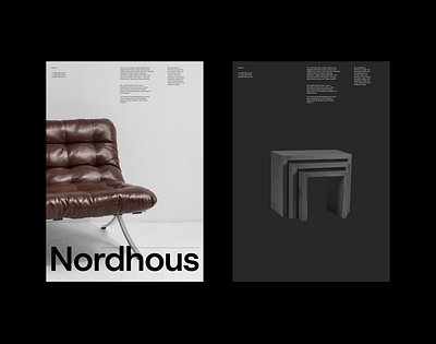 Nordhous | E-commerce UI/UX ecommerce graphic design ui ux webdesign website