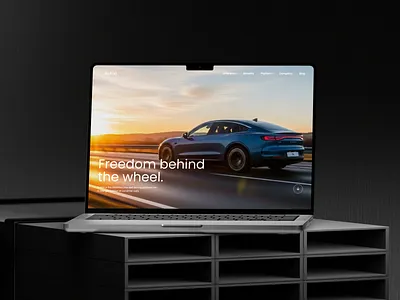 Auton Landing page ai aipowered app design electiricvehicles electric ev landingpage product design ui user interface userinterface ux