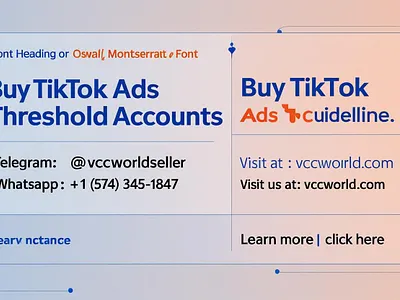 TikTok Ads Threshold Accounts