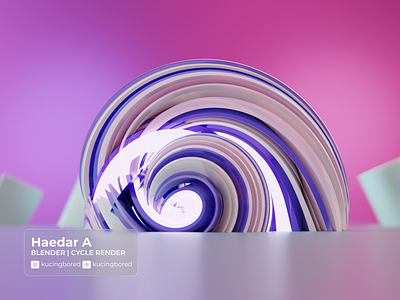 3D Abstract abstact3d blender design graphic design