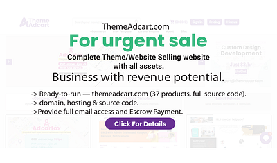 Urgent Sale Complete Theme/Website selling Website Marketplace digitalbusiness fashion website for sale fullstack laravel laravel ecommerce startup theme sale uidevelopment webdesign webdevelopment website website for sale